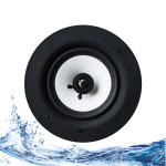 Lithe Audio WiFi All-In-One IP44 Multi-Room Bathroom Ceiling Speaker (SINGLE - Master)